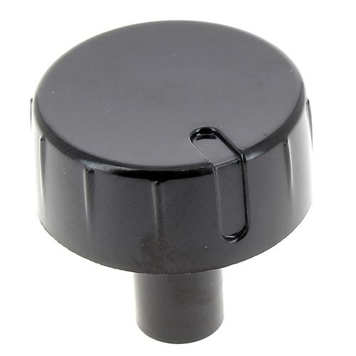 Bouton gaz noir 6h pour Cuisiniere Ariston