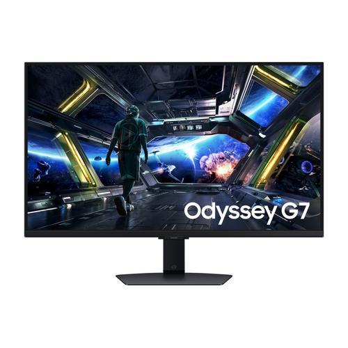 Samsung Odyssey G7 S32DG702EU - G70D Series - écran LED - Intelligent - jeux - 32" - 3840 x 2160 4K UHD (2160p) @ 144 Hz - Fast IPS - 350 cd/m² - 1000:1 - DisplayHDR 400 - 1 ms - 2xHDMI...