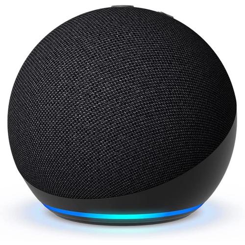 Enceinte Bluetooth Connectée Echo Dot 5ème Génération Alexa Noire