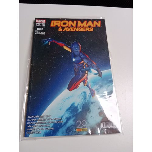 Iron Man & Avengers N°3 Le Dieu Déchu 2017 Marvel Ttbe