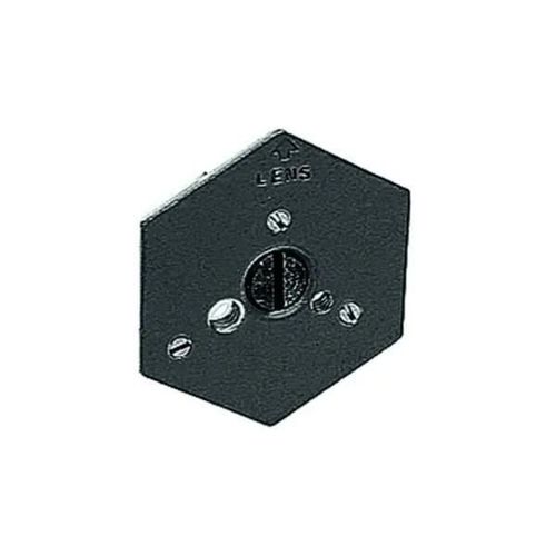 Plateau Rapide Hexagonal - MANFROTTO 130-14 - Attache vis 1/4'' - Aluminium