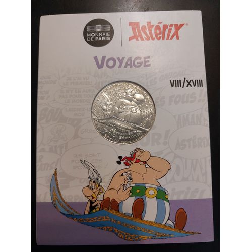 Pièce De 10€ - Astérix / Voyage