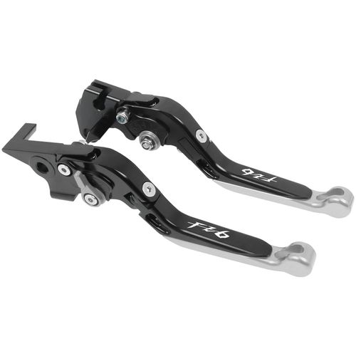Levier De Frein Et D'embrayage Extensible Réglable Et Pliable,Pour Moto Yamaha Fz6 Fz 6 Fazer 2004-2010 Xj6 Fz6r - I-A95471846