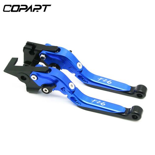 Levier De Frein Et D'embrayage Extensible Réglable Et Pliable,Pour Moto Yamaha Fz6 Fz 6 Fazer 2004-2010 Xj6 Fz6r - Bubkbubk-F2