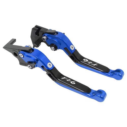 Levier De Frein Et D'embrayage Extensible Réglable Et Pliable,Pour Moto Yamaha Fz6 Fz 6 Fazer 2004-2010 Xj6 Fz6r - E-E65545516