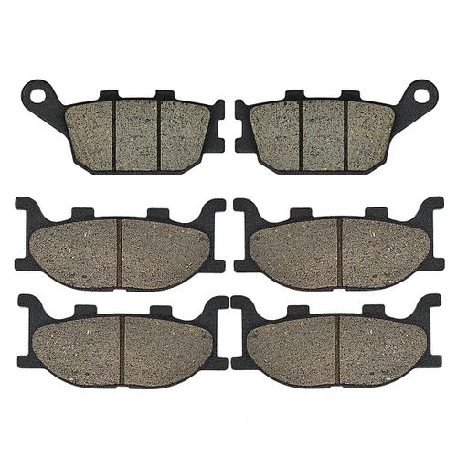 Xcmt-Plaquettes De Frein Avant Et Arrière Pour Moto,Yamaha Fz 6,Fz6,Fazer,Carénage,Étrier À 2 Pistons,2004-2007- Front And Rear