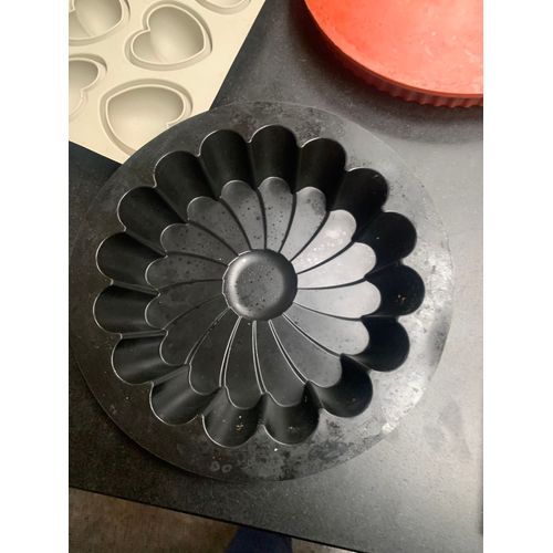 Moule Silicone Pour Tarte ,Financier , Baba ,Charlotte ,Gâteau Entremet En Forme De C?ur 