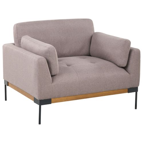 Fauteuil Skaven Tissu Taupe