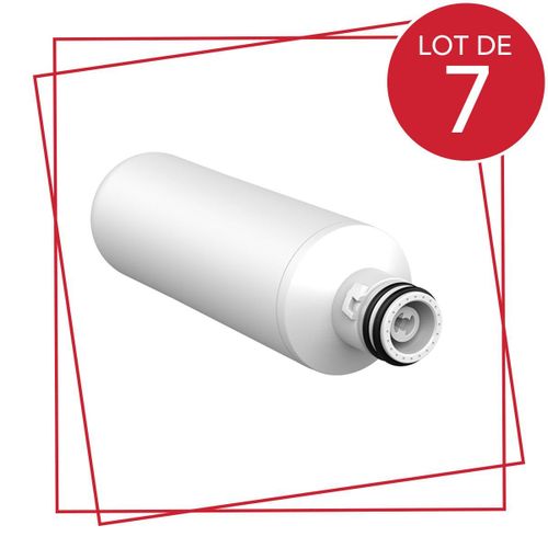 Lot de 7 filtres à eau SIDE BY SIDE Réfrigérateur congélateur (AGF80300704 ADQ74793514 LG)