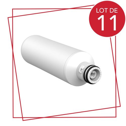Lot de 11 filtres à eau SIDE BY SIDE Réfrigérateur congélateur (AGF80300704 ADQ74793514 LG)