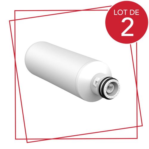 Lot de 2 filtres à eau SIDE BY SIDE Réfrigérateur congélateur (AGF80300704 ADQ74793514 LG)