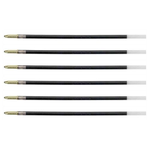 Bic Lot De 6 Recharges Pour Stylo Bille 4 Colours Fine Pointe Fine 0,8 Mm Bleue