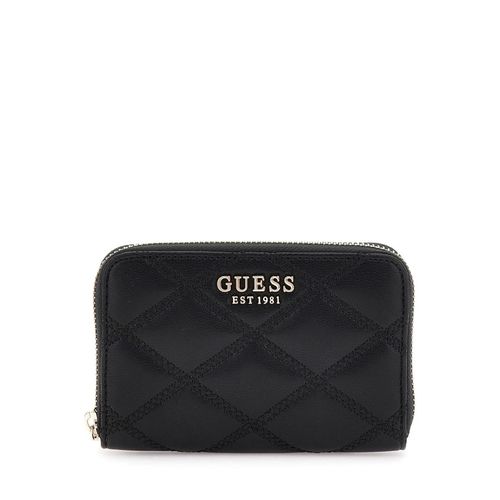 Compagnon / Portefeuille Guess Tamsin Slg Small Zip Black QG963214