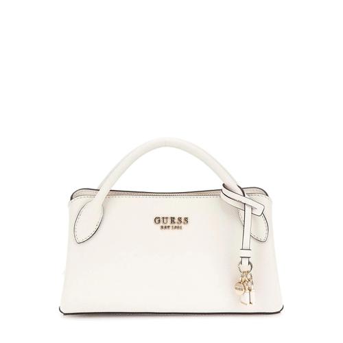 Sac Bandoulière Guess Bramina Small Satche Off White ZG964305