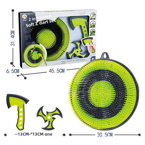 Jouet De Frisbee Pour Enfants Avec Grand Étiquet Aj205 Compétition Sportive Jeu De Mise En Forme À Trois Rotations Distance Du Frisbee: 6 Mètres
