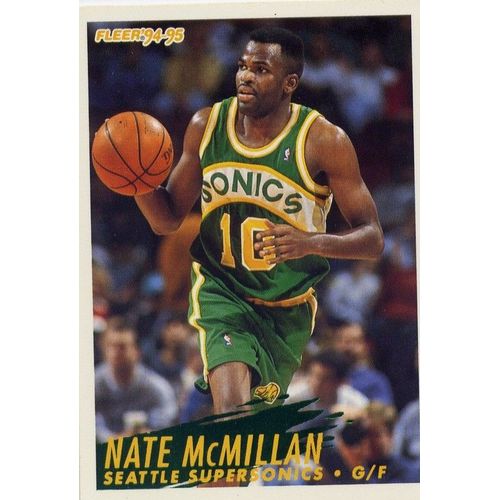 Fleer 94/95 Nate Mcmillan N°219