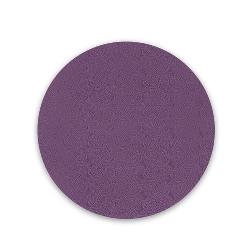 Tapis De Support Pour Tablette Tpe Protecteur De Genou Coude Et Poignet Tapis D'equilibre Tapis De Fitness Tapis De Yoga Ronde Couleur Violet