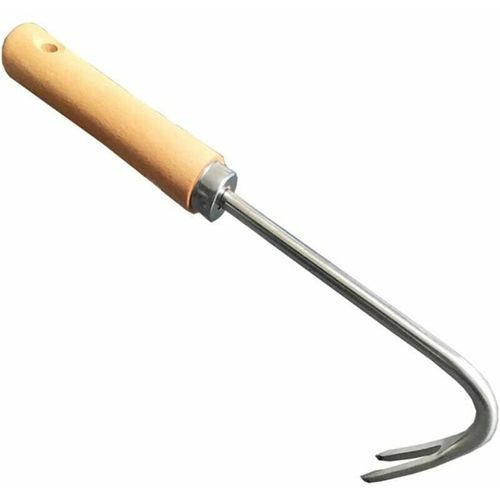 Désherbeur de jardinage, désherbeur manuel désherbeur en acier inoxydab désherbeur extérieur jardin pelouse jardin cour Agri sol
