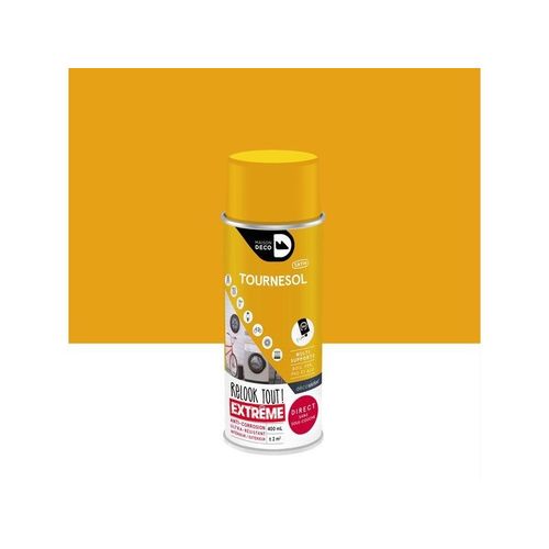 Peinture aérosol relook tout extrême tournesol satin 400 ml