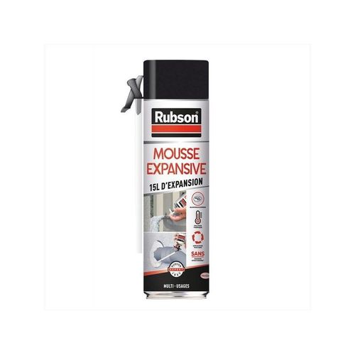 Mousse expansive multi usages <0,1% iso RUBSON blanc 345/15l