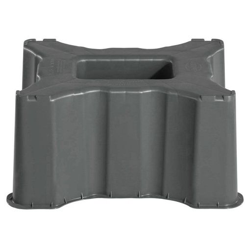 Support cuve rectangulaire GARANTIA, 300 litres, gris