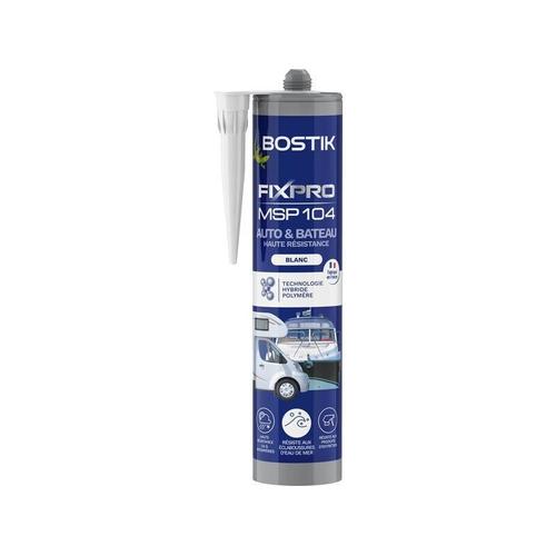 Colle joint int/ext polymere bostik fixpro msp104 auto/bateau blc 290