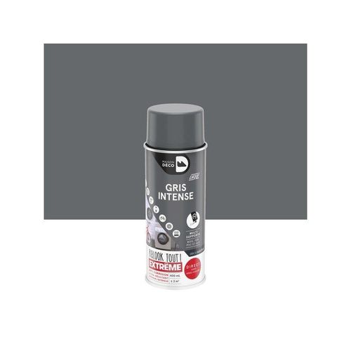 Peinture aérosol relook tout MAISON DECO gris intens brillant 0.400 L