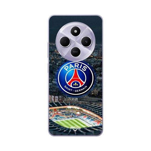 Coque Xiaomi Redmi 14c Psg Logo Stade Nuit Tour Eiffel
