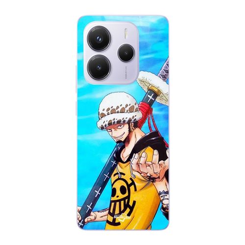 Coque Xiaomi Redmi Note 14 5g Anime One Piece Trafalgar D Water Law