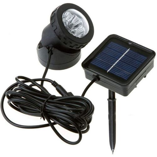 Spot Solaire À Led - Éclairage De Bassin - Éclairage Solaire Submersible - Éclairage De Jardin - Éclairage De Paysage - Pour Terrasse, Fontaine, Piste