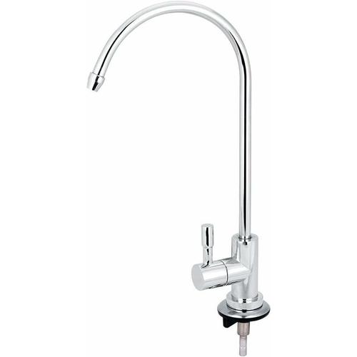 1/4'' Robinet D'Évier de Cuisine Tactile Osmose Inverse Cou d'oie Filtre d'eau Potable À Connexion Rapide Robinet de Cuisine