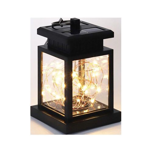 Lanterne Solaire Imperméable Lanterne Solaire Pour Jardin Extérieur, Lampe Suspendue Solaire Extérieure