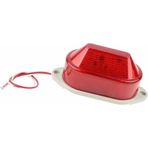 Led Gyrophare Voyant, Clignotant Lampe Lumière D'avertissement D'alarme Lumière, Ac 220v, Rouge