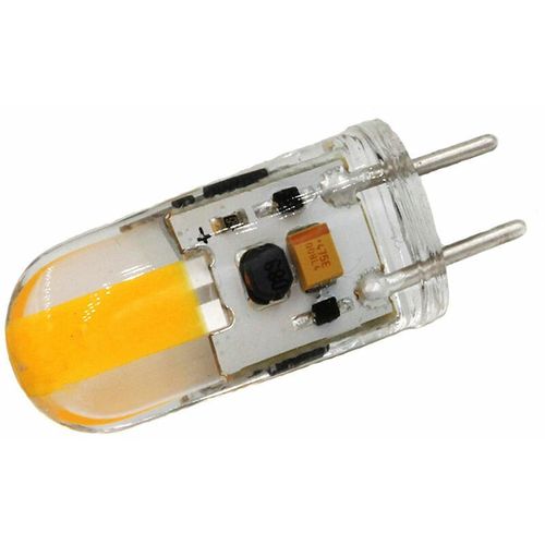 Ampoule Gy6.35-3w Silicone -Cob Ac / Dc12v, Blanc Chaud - Blanc Chaud