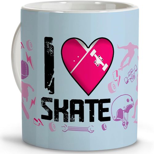Mug Patineur. Cadeau Patineur. Patineur Adulte. Cadeaux Pour Sportifs. Tasses Originales À Offrir. Tasse En Céramique De 330 Ml. Skateboarding