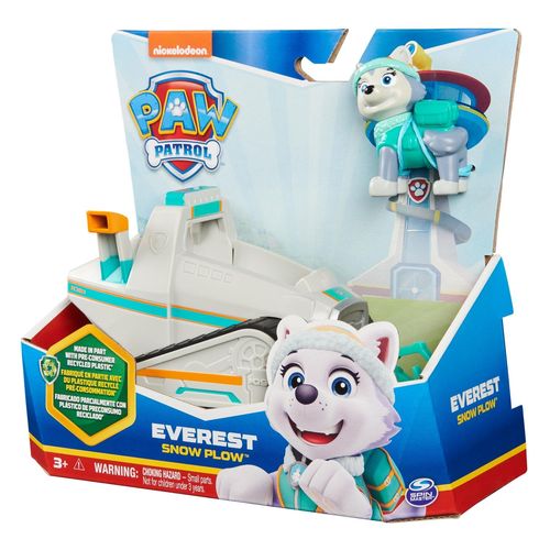 La Pat' Patrouille Vehicule + Figurine Everest La Pat' Patrouille