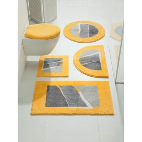 Tapis De Bain Acrylique - - Jaune