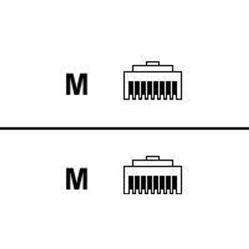 Cisco - Câble de routeur - RJ-45 (M) pour RJ-45 (M) - 1.8 m - jaune - pour Cisco 1600, 1700, 1720, 2610, 900