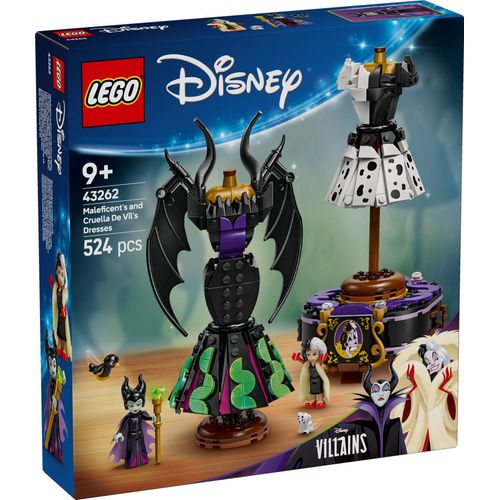 LEGO Disney - Les robes de Maléfique et Cruella D'Enfer - 43262
