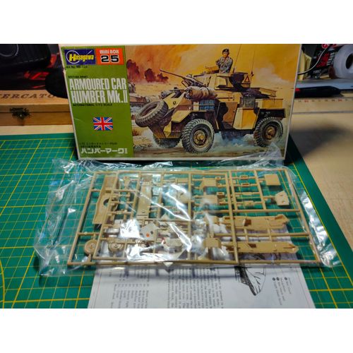 Maquette Hasegawa 1/72 : Armoured Car Humber Mk Ii-Hasegawa