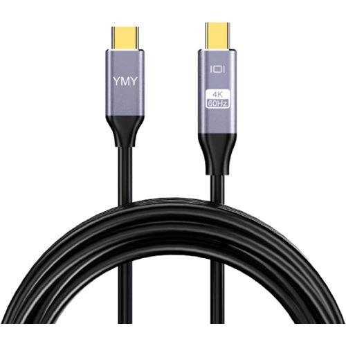 Câble USB Type-C Mâle vers Mini DisplayPort,4K 60Hz 1,8 m Câble de Conversion Vidéo USB C vers Mini DP Soutien Le Mode de Mise en Miroir D'écran et Le Mode D'extension.[W914]
