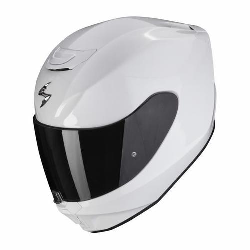 Casque Moto Intégral Scorpion Exo-391 Solid Ece 22-06 - Blanc - S