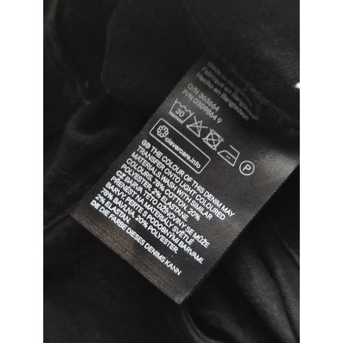 Jean Skinny Noire 13ans