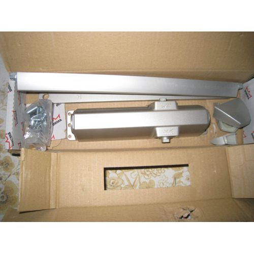 Ferme porte Dorma TS 90 Impulse Argent Force variable 3/4 avec Bras à coulisse