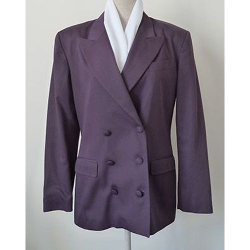 Veste Croisée Prune