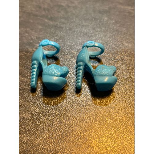 Jouet Paires Chaussures Bleues Pour Poupée Barbie 