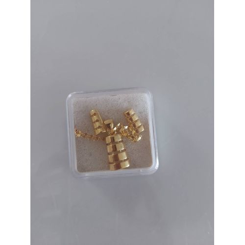 Collier Boucle Doré