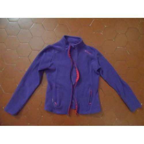 Veste Polaire Polyester Violet