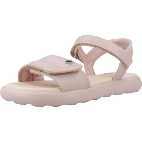 Chaussures Geox J Sandal Puffypop Gi Colour Rose