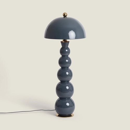 Lampadaire Métal Onkar Bleu